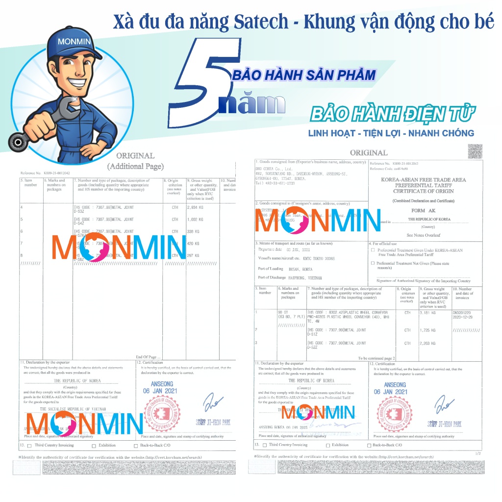 xà đu đa năng satech khung vận động cho bé