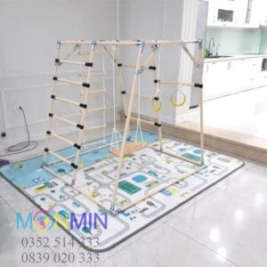 xà đu đa năng cho bé bộ cao 1.3m