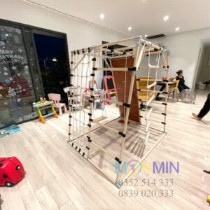 xà đu đa năng cho bé bộ cao 1.3m