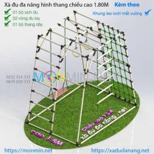 xà đu đa năng cho bé Satech