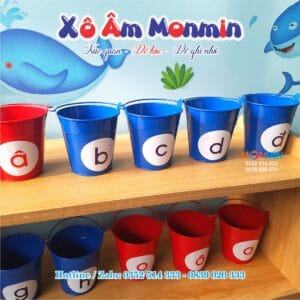 Xô âm Monmin - Giáo cụ ngôn ngữ Montessori