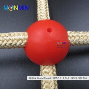 Alternative view of Nút cầu đan lưới Monmin khóa dây thừng làm lưới leo trèo