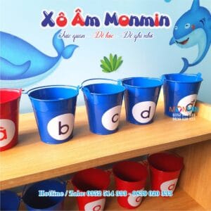 Xô âm Monmin - Giáo cụ ngôn ngữ Montessori