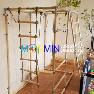 Xà đu đa năng cho bé Satech - Thang vận động đa chức năng dành cho bé