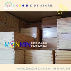 Alternative view of Chữ nhám Tiếng Việt - nét viết thường âm ghép - Bộ 19 chữ MONMIN (Montessori Sandpaper Letters) (Sao chép)